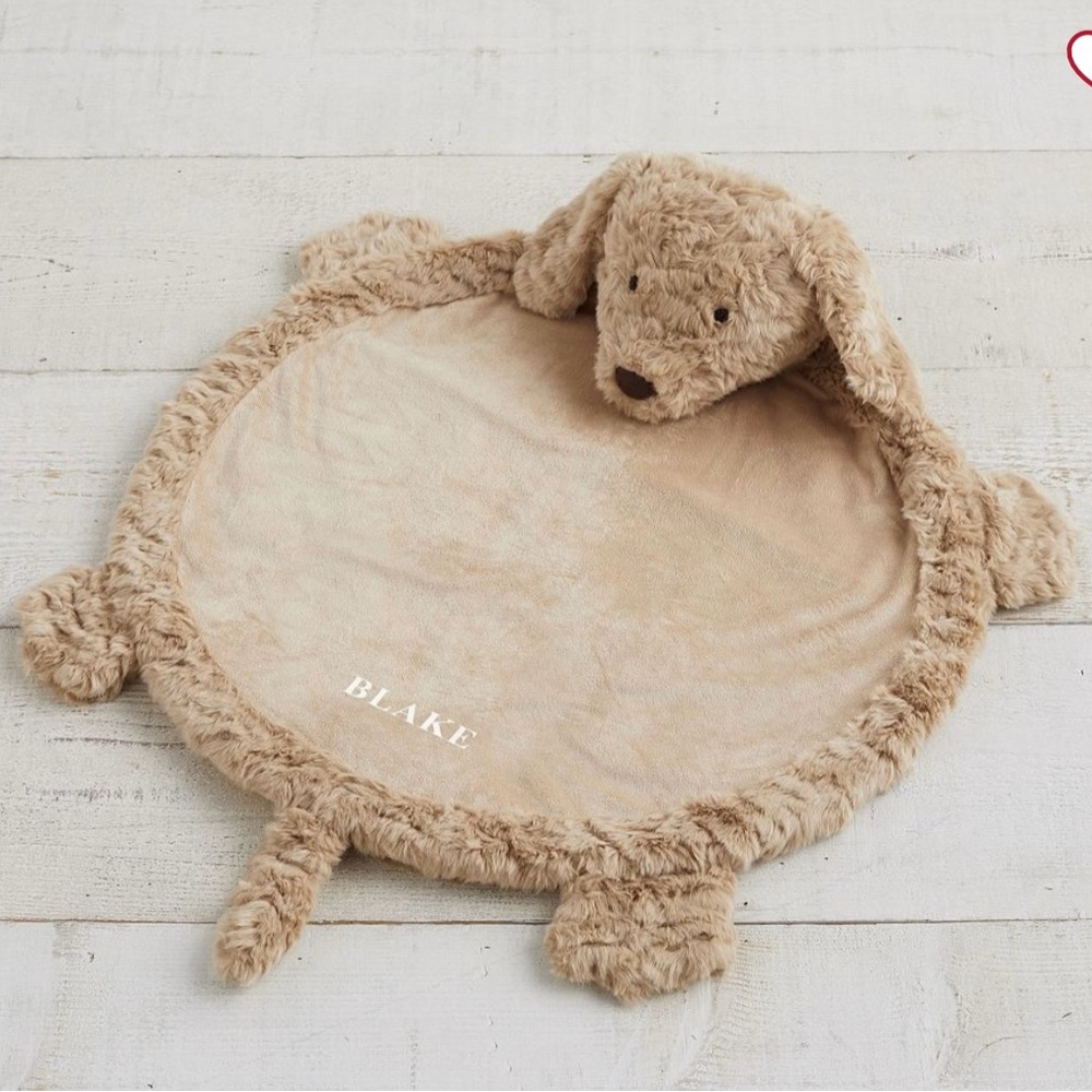 Pottery Barn Labradoodle Plush Playmat
